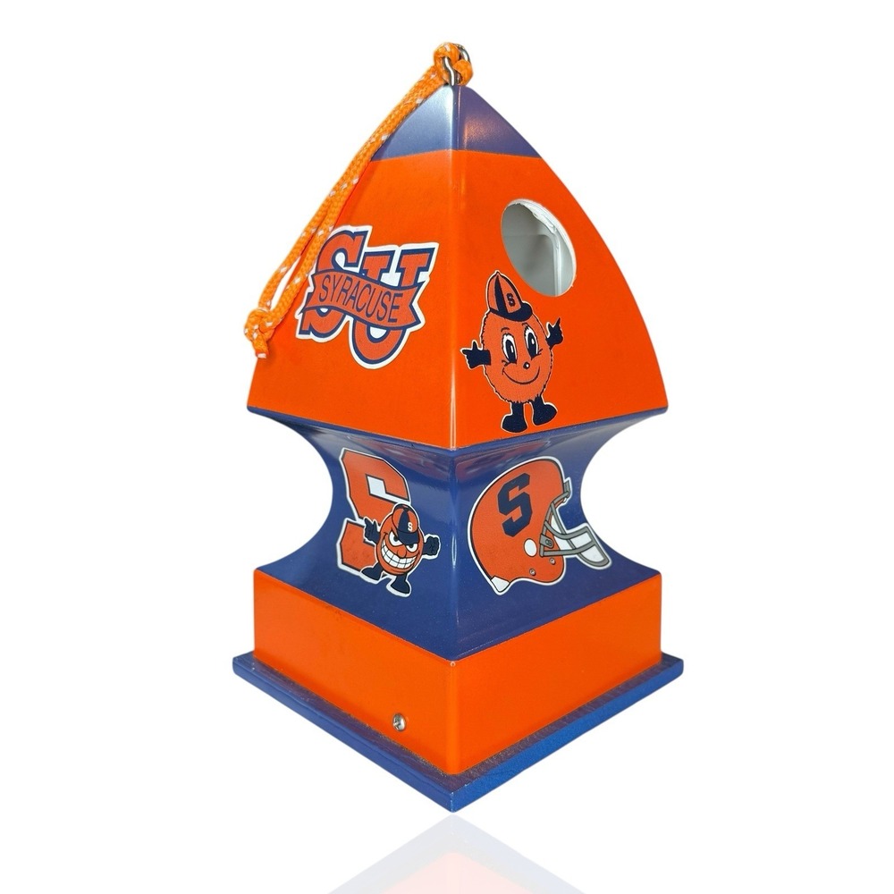 Syracuse University Football  Bird House Homemade Buoy Shape NCAA Otto SU‎ NY